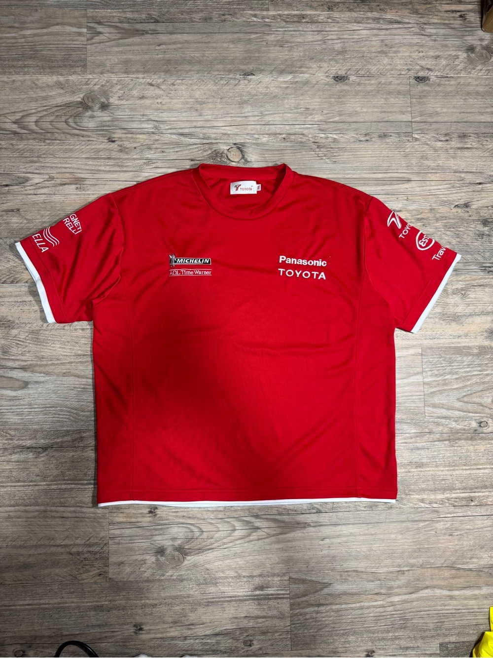 Toyota Panasonic Red Racing shirt